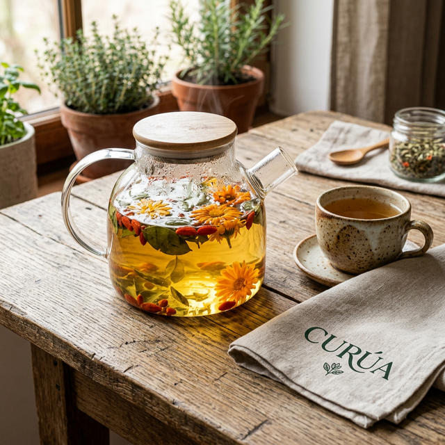 Infusión Ancestral: Coca, Goji y Caléndula